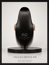 Load image into Gallery viewer, Natural Color Transparent 13x4 Lacefrontal Wigs
