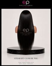 Load image into Gallery viewer, Natural Color Lace Closure Wigs
