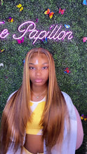 Load and play video in Gallery viewer, Pebbles 4/27 Highlight Lacefrontal Wig 🦋
